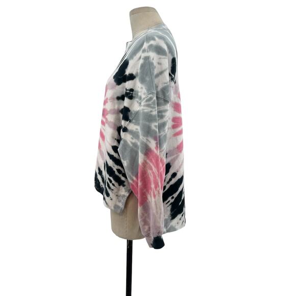 Electric & Rose Neil Sweatshirt Wildrose & Savannah Wash Tie Dye Size XS - Picture 6 of 13